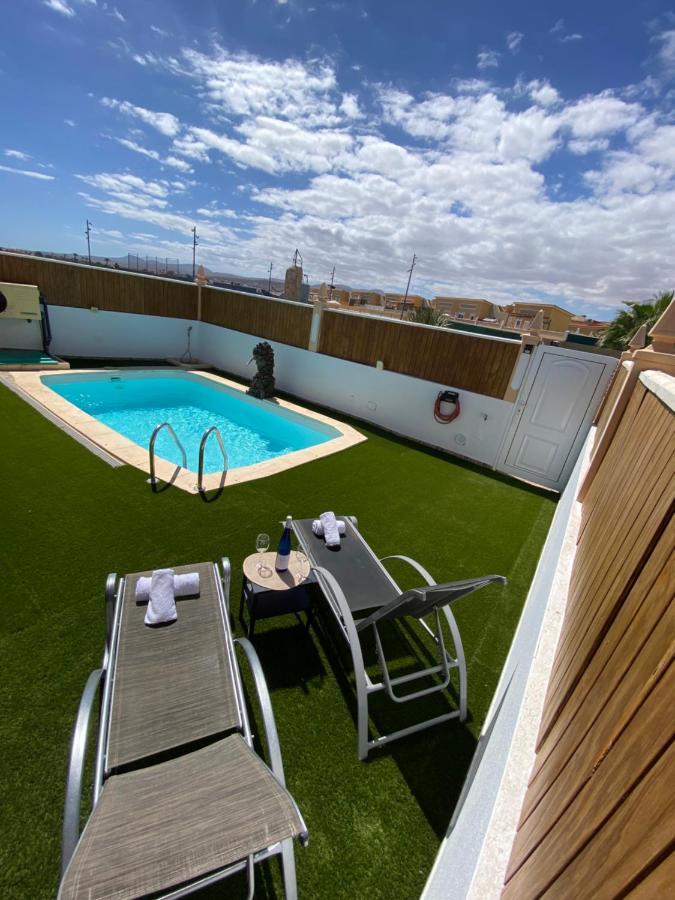 Beach Villa Private Heated Pool Калета де Фусте Екстериор снимка